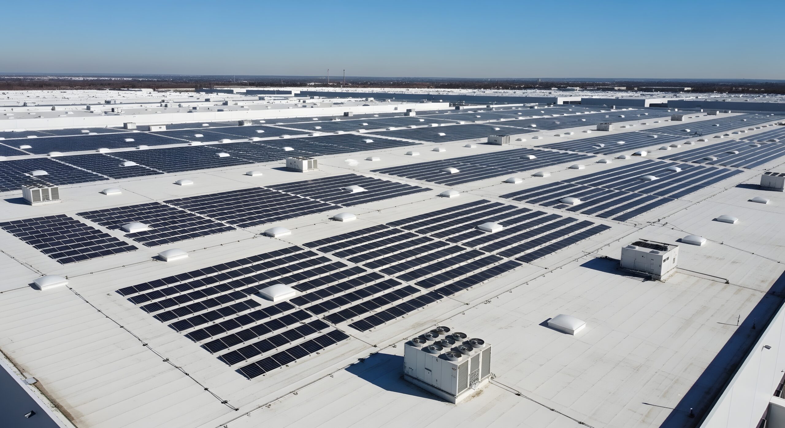 Solar Panels Installed on Residential Roof
