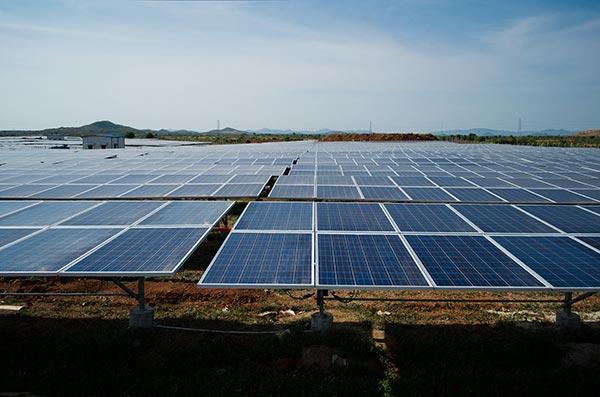 Industrial Solar Power Plant